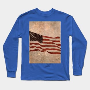 US flag 2 Long Sleeve T-Shirt